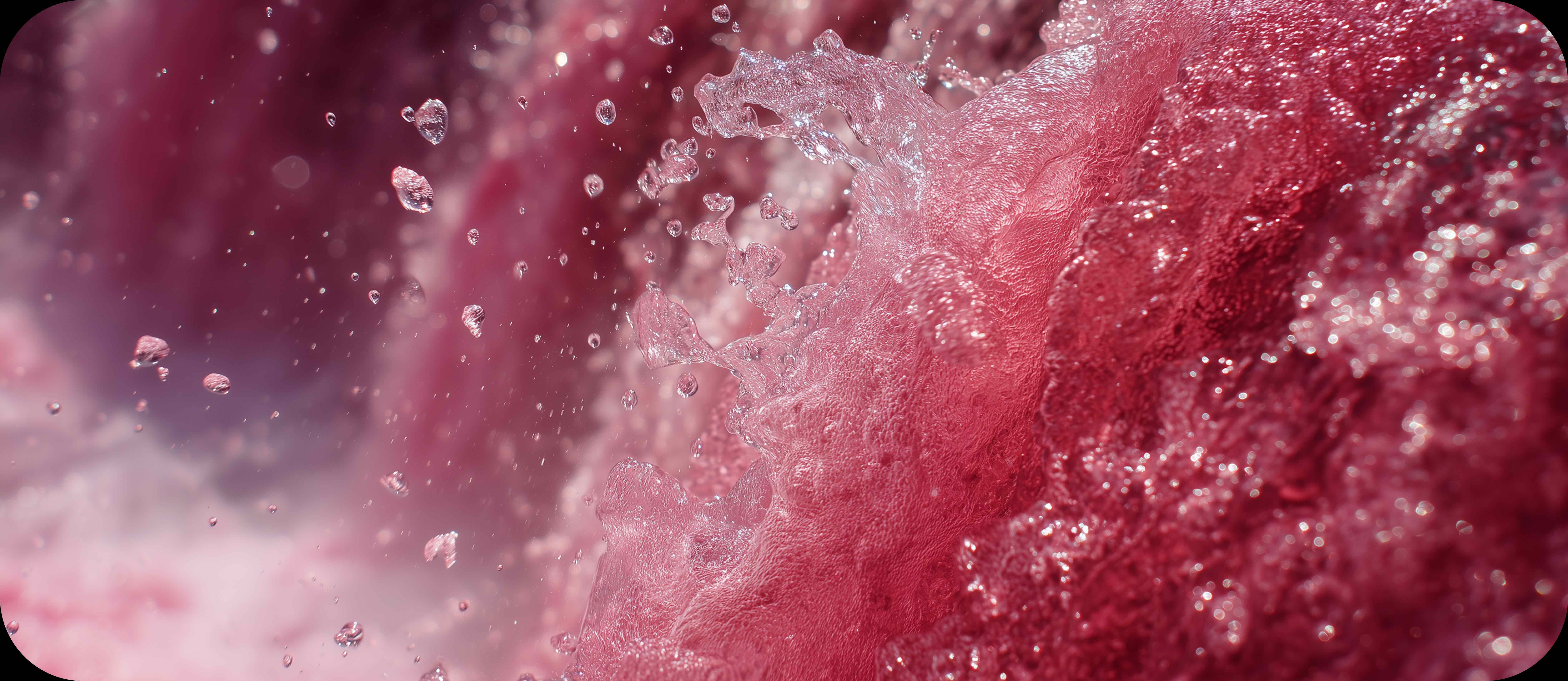 LLMONADE liquid splash background representing AI-powered SEO and automation